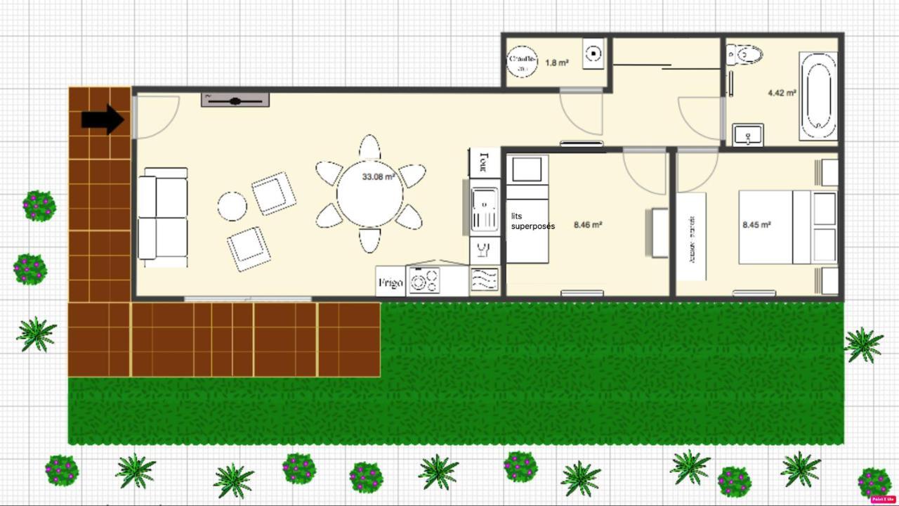 בור סן מוריס Le Chalet D'Heidi מראה חיצוני תמונה